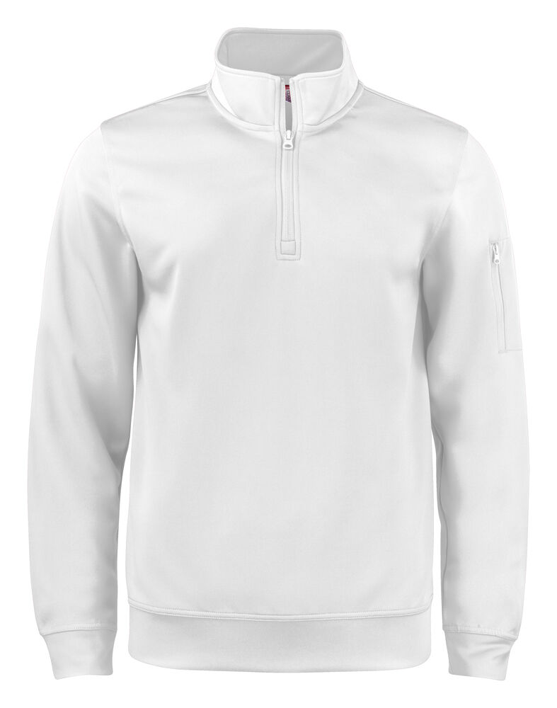Basic Active Half Zip – Wit