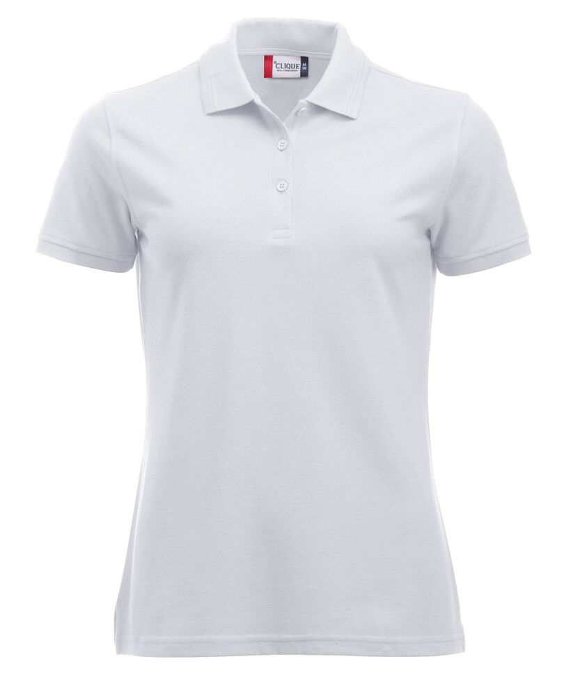 Manhattan Women Polo – Wit
