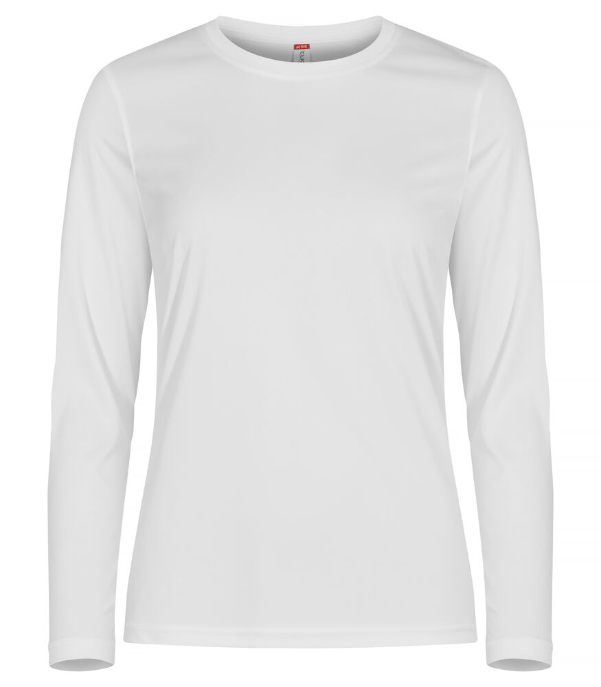 Basic Active-T Women LS – Wit
